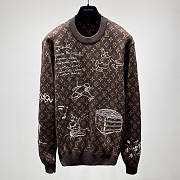 Kitlife Louis Vuitton sweater Men 09 brown - 1