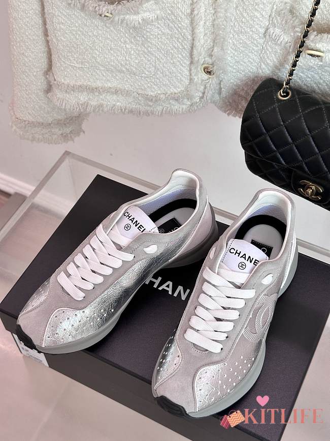Kitlife Chanel Sneaker silver -02 - 1