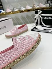 kitlife Chanel tweed loafer pink - shoes - 6