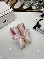 kitlife Chanel tweed loafer pink - shoes - 2