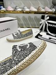 kitlife Chanel tweed loafer gray - shoes - 2