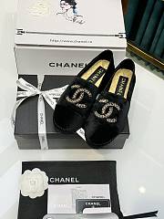 kitlife Chanel tweed loafer black - shoes - 01 - 1