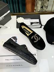 kitlife Chanel tweed loafer black - shoes - 01 - 2