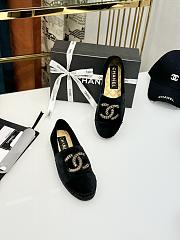 kitlife Chanel tweed loafer black - shoes - 01 - 3