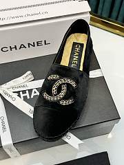 kitlife Chanel tweed loafer black - shoes - 01 - 4