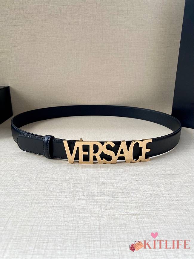 Kitlife Versace Belt brown 3cm -18 - 1