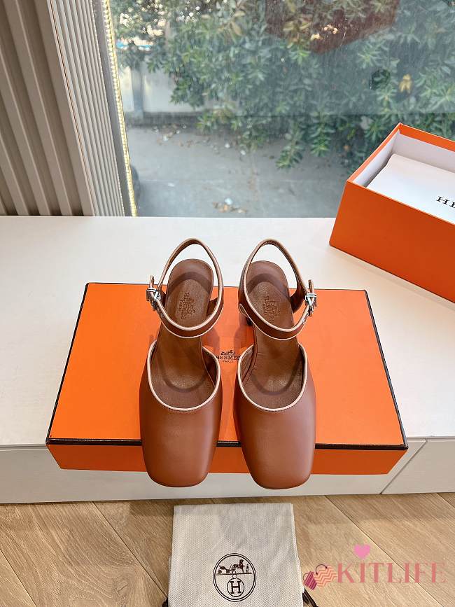 Kitlife Hermes Escarpines Kamilla heels 6cm  - 1