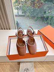 Kitlife Hermes Escarpines Kamilla heels 6cm  - 4