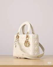 Kitlife Dior lady off-white bag - 20cm - 4