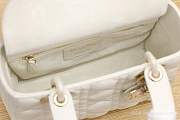 Kitlife Dior lady off-white bag - 20cm - 3