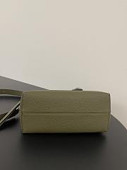 Kitlife Fendi By The Way Selleria Medium green bag - 20x9x12cm - 5