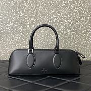 Kitlife Valentino Garavani Rockstud E/W leather handbag black- 34x11x8 cm - 3