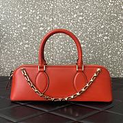 Kitlife Valentino Garavani Rockstud E/W leather handbag red- 34x11x8 cm - 1