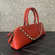 Kitlife Valentino Garavani Rockstud E/W leather handbag red- 34x11x8 cm - 2