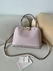 Kitlife Valentino Garavani Rockstud Foldover Top Tote Bag pink -  28 X 21X 14CM - 1