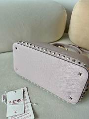 Kitlife Valentino Garavani Rockstud Foldover Top Tote Bag pink -  28 X 21X 14CM - 4