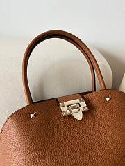 Kitlife Valentino Garavani Rockstud Foldover Top Tote Bag pink - 28x 21x14 cm - 4