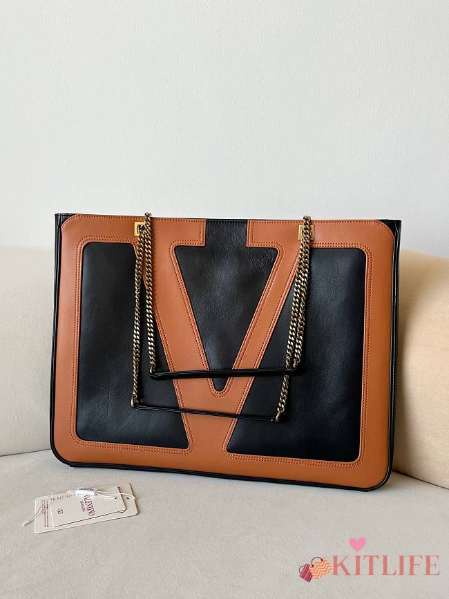 Kitlife Valentino Viva Superstar Zip-Up Tote Bag - 45x35x3.5 cm - 1