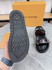 LV x TM LV Sunset Flat Comfort Sandal black - 5