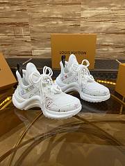 kitlife Louis Vuitton sneaker women white - 4