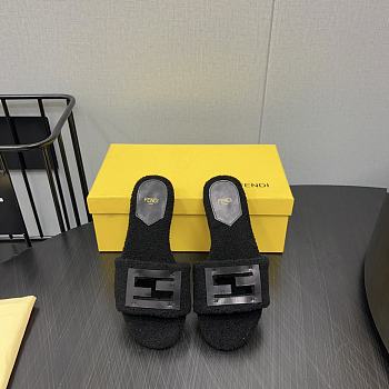 Kitlife Fendi slides Black - AA