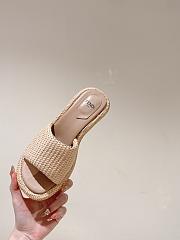 kitlife Fendi Baguette slides beige - 6