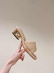 kitlife Fendi Baguette slides beige - 2