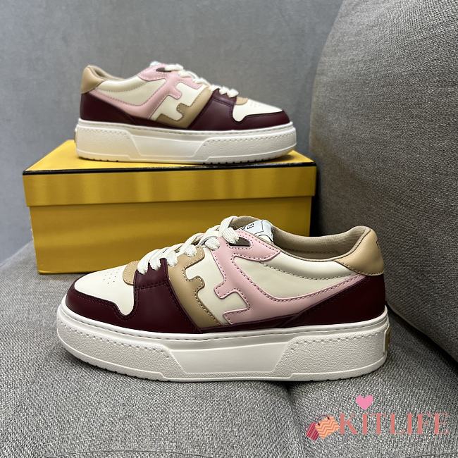 kitlife Fendi Match Chinese Valentine’s Day Limited Edition platform low-tops sneaker - 1