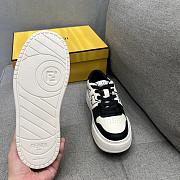 kitlife Fendi Match Chinese Valentine’s Day Limited Edition platform low-tops sneaker black - 4