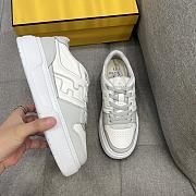 kitlife Fendi Match Chinese Valentine’s Day Limited Edition platform low-tops sneaker gray - 3
