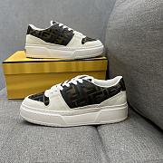 kitlife Fendi Match Chinese Valentine’s Day Limited Edition platform low-tops sneaker brown - 1