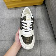 kitlife Fendi Match Chinese Valentine’s Day Limited Edition platform low-tops sneaker brown - 6