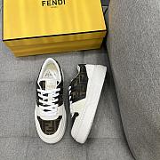 kitlife Fendi Match Chinese Valentine’s Day Limited Edition platform low-tops sneaker brown - 4