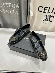 kitlife Prada Nappa leather ballerinas with studs black - 5