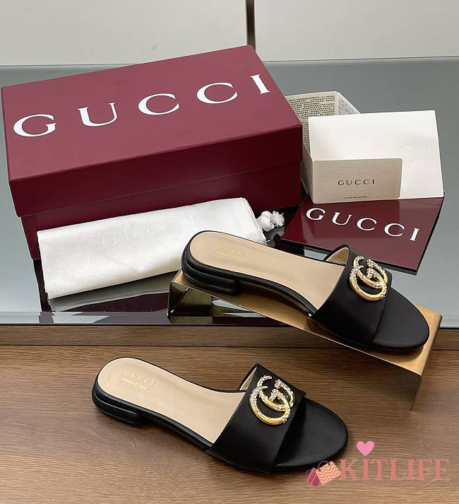 Kitlife Gucci slides women black - 1