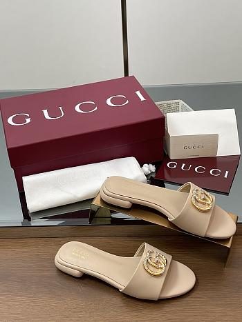 Kitlife Gucci slides women beige