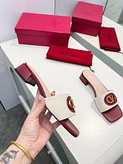 kitlife Valentino Garavani VLOGO Signature Slide Sandals in Canvas - 01 - 5
