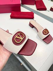 kitlife Valentino Garavani VLOGO Signature Slide Sandals in Canvas - 01 - 4