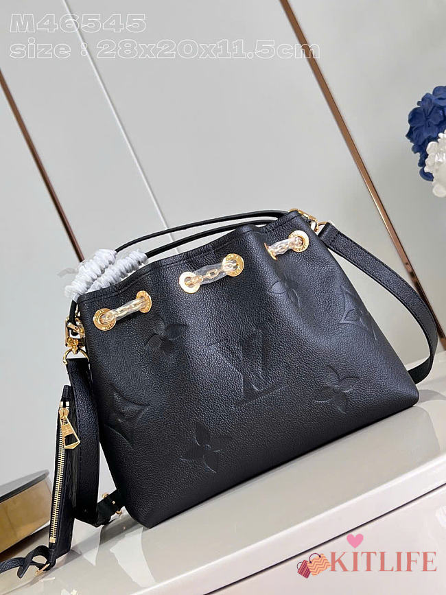 Kitlife Louis vuitton M11187 LV Bundle black bag - 28x20x11.5cm - 1