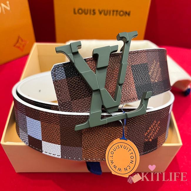Kitlife Louis vuitton men Belt 4cm - 05 - 1