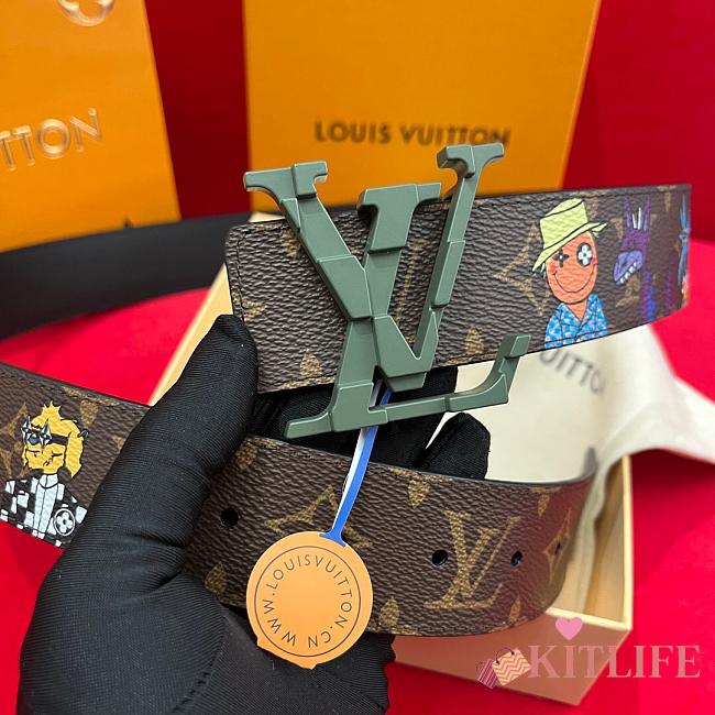 Kitlife Louis vuitton men Belt 4cm - 08 - 1