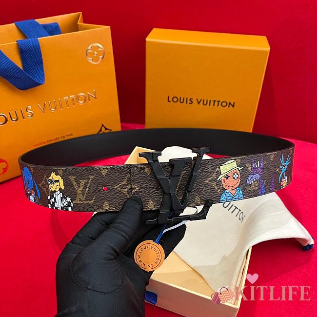 Kitlife Louis vuitton men Belt 4cm - 09 - 1