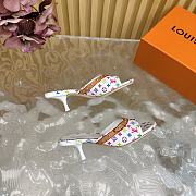 Kitlife Louis Vuitton Mule Takashi Murakami White - 6