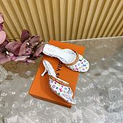 Kitlife Louis Vuitton Mule Takashi Murakami White - 2