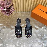 Kitlife Louis Vuitton Mule Takashi Murakami Black - 5