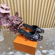 Kitlife Louis Vuitton Mule Takashi Murakami Black - 6