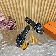 LV x TM 6AM Flat Mule black - 3