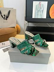 Kitlife Gina 55mm heel green - 5