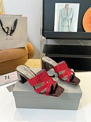 Kitlife Gina 55mm heel red - 6