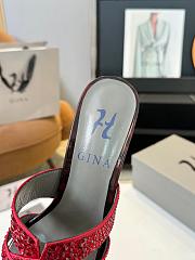 Kitlife Gina 55mm heel red - 2